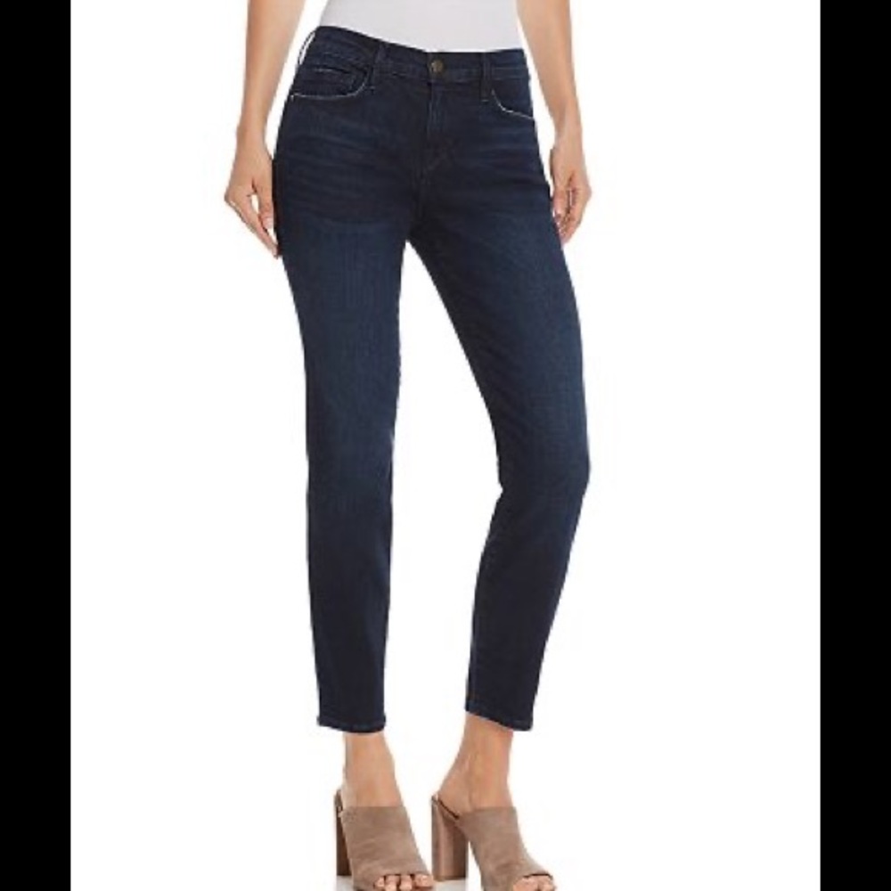 Frame Le skinny de Jeanne sz 26 rusty blue ankle jeans GUC- classic